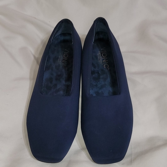 Vionic Orthaheel Technology Blue Powell Size 7 - Picture 2 of 7